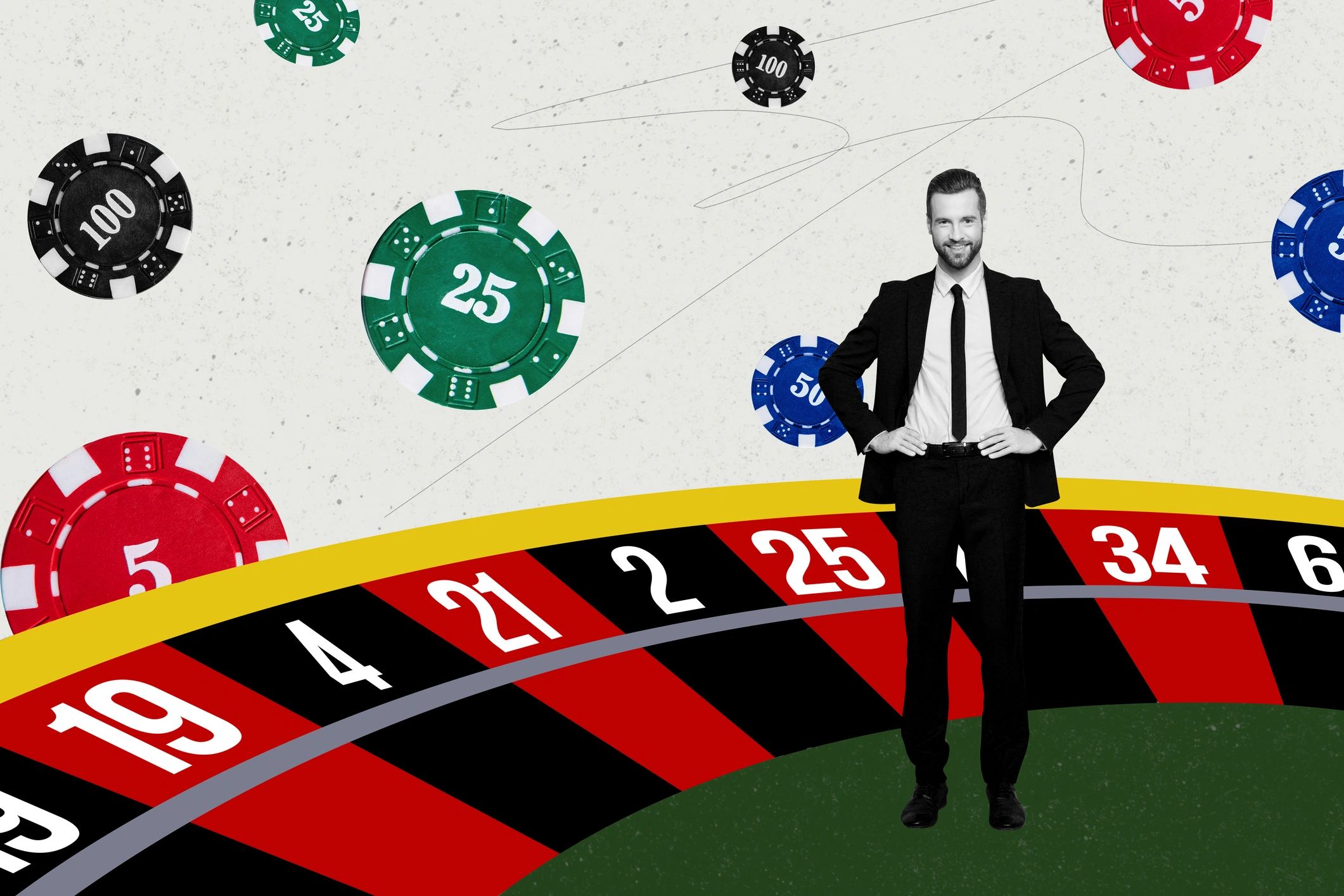 Happy casino executive